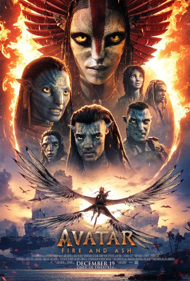 Avatar Fire & Ash Filmposter